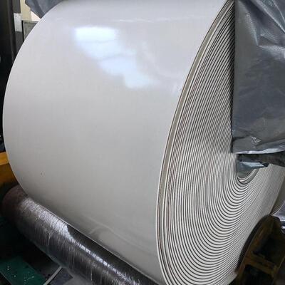 Beli Belt Conveyor Karet NN Putih dengan 3-12 Lapisan dan Kekuatan Tarik 15Mpa online manufacture