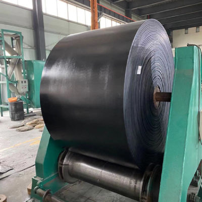 Beli 600mm EP200 Black Heavy-Duty Polyester Conveyor Belts dengan kekuatan tinggi dan ketahanan haus online manufacture