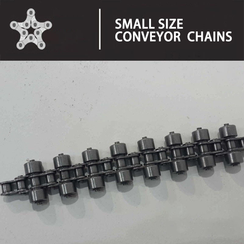 OEM Free Flow Conveyor Roller Chain 12.7 - 25.4 mm