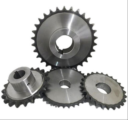 Sprocket Berpenggerak Rantai Stainless Steel Galvanis Tahan Karat Tugas Berat