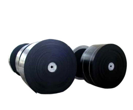 Sabuk Konveyor Karet Nilon Poliester NN 7 Lapisan Hitam 8.0mm