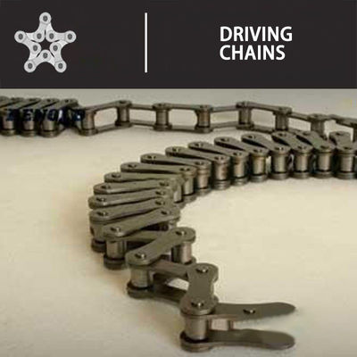 Rantai Rol Double Pitch Baja Alloy Dengan Lampiran