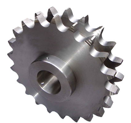 SS304 60B 80B Rantai Perlakuan Panas Didorong Sprocket