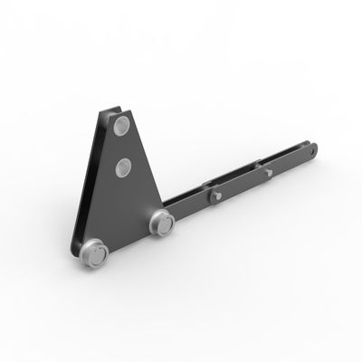 Rantai Parkir Mobil Garasi Vertikal Multi Level 25,40mm Hingga 101,60mm Pitch