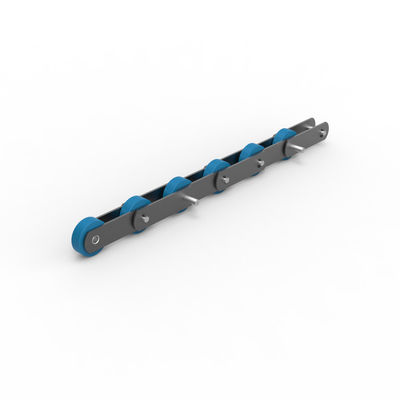 133.33mm Pitch Bucket Elevator Conveyor Chain Nylon Roller Escalator Step Chain
