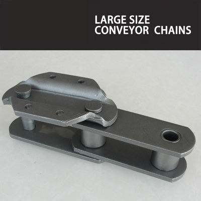 NE NSE Central Bucket Elevator Conveyor Chain Pitch 76.2mm Hingga 150mm