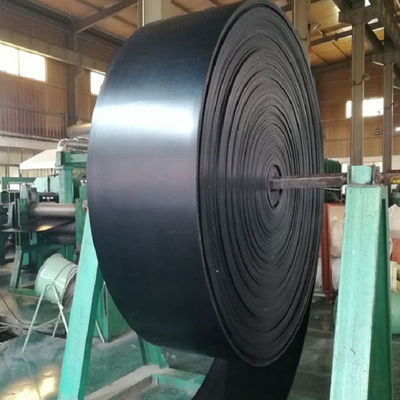 EP200 EP250 EP300 Sabuk Konveyor Karet Hitam