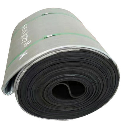 NN Nylon Polyester Ketebalan Karet Conveyor Belts 7 Lapisan Hitam NN200