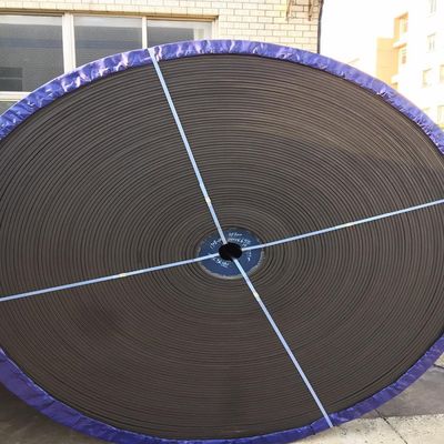Polyester EP150 Rubber Conveyor Belts Untuk Semen 3 lapisan