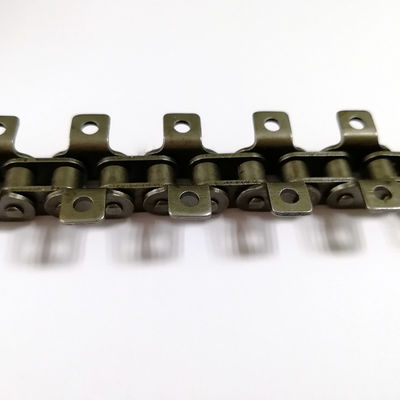 Rantai Roller Drive Paduan Dengan Menghubungkan Link Attachment Kekuatan Tarik Yang Kuat