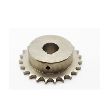 Jenis Hub Kebisingan Rendah Sprocket Berpenggerak Rantai Roda Sprocket Industri Baja